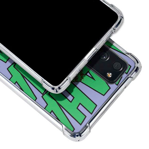DC Comics The Joker Vintage pose pattern Galaxy S20 FE Clear Case